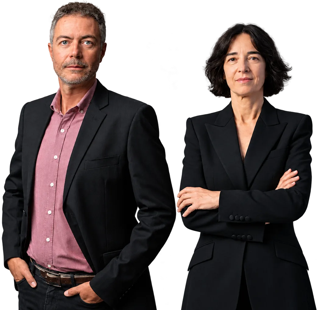 Fàusto Martíns e Maristella Pires, mentores da Mentoria Estrutura Pessoal