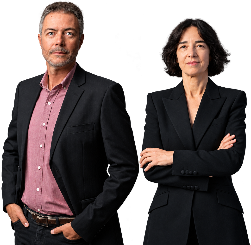 Fausto de Moura e Maristela Zanella, mentores da Mentoria Estrutura Pessoal